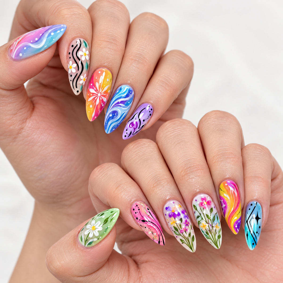 Nail Art Pen Set