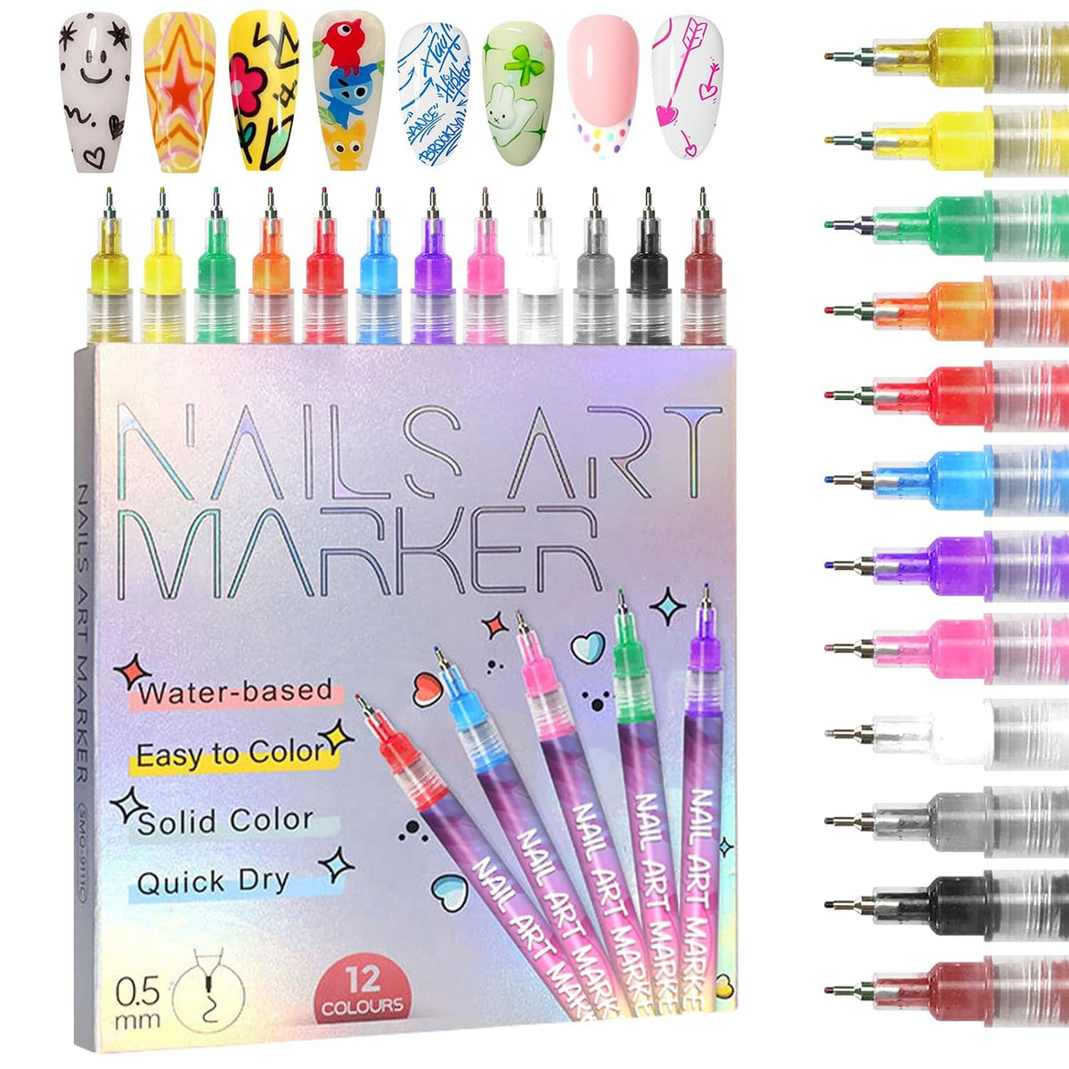 Nail Art Pen Set