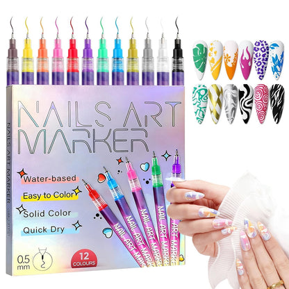 Nail Art Pen Set