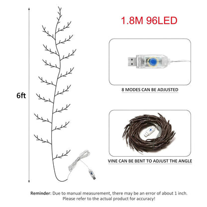 LED Willow Vine Light